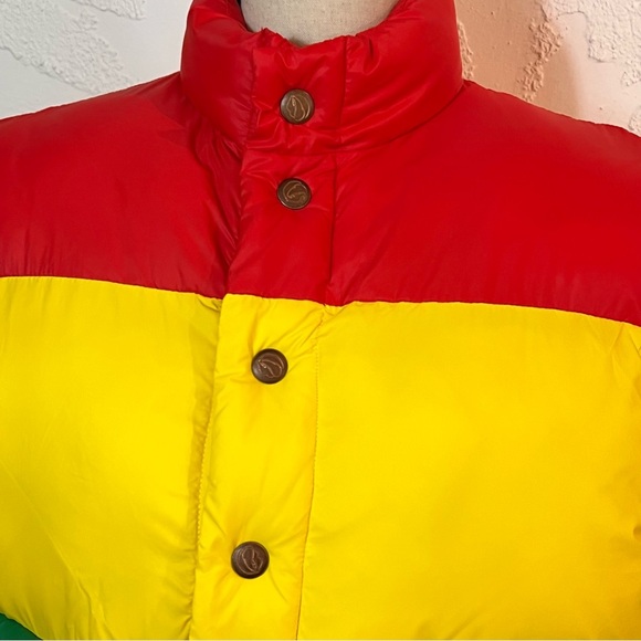 Mother The Pillow Talk Tri Color Puffer Vest Sz-S - Picture 5 of 12